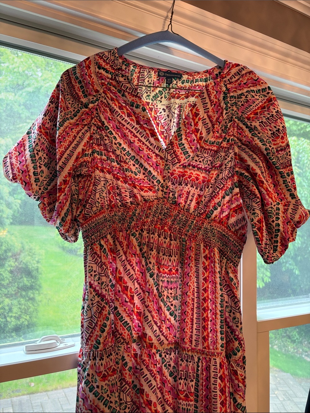 Democracy Multicolor Printed Maxi Dress